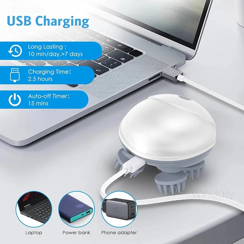 Massaggiatore Cuoio Capelluto Pro - Relax & Crescita