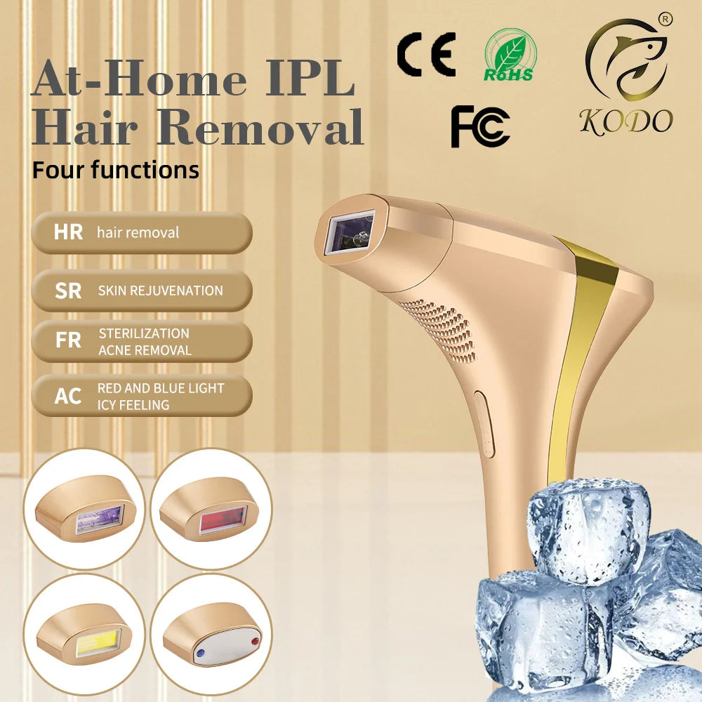 Epilatore Laser IPL 4 in 1 Viso & Corpo
